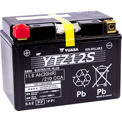 Yuasa Battery YTZ12S Sealed Factory Activated YUAM7212A_501556
