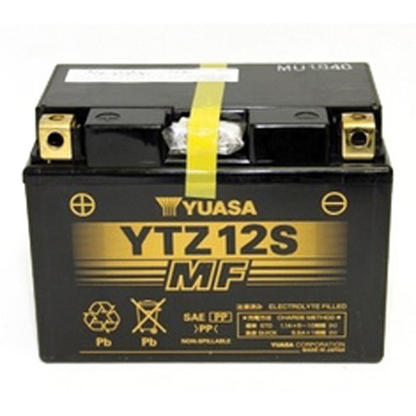 Yuasa Battery YTZ12S Sealed Factory Activated YUAM7212A_591010