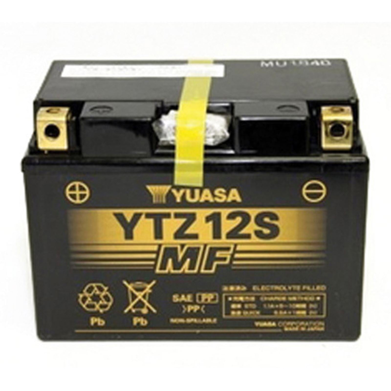 Yuasa Battery YTZ12S Sealed Factory Activated YUAM7212A_591010