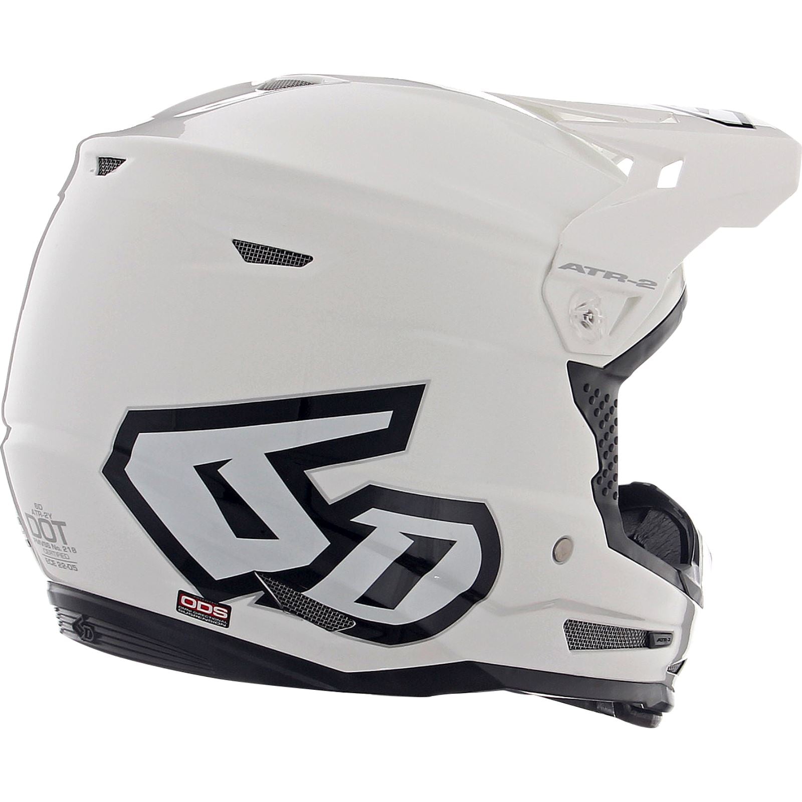 6D Helmets ATR-2Y Helmet - Gloss White_1149239