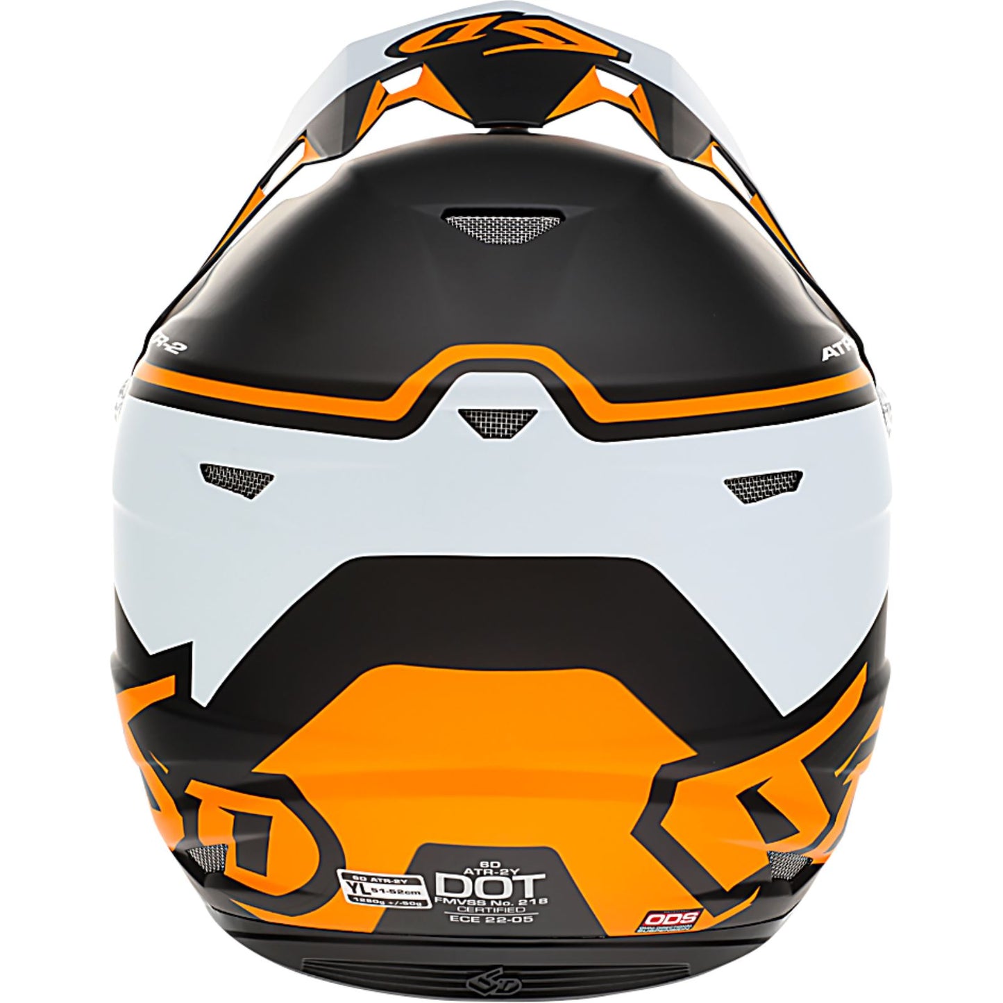 6D Helmets ATR-2Y Helmet - Drive - Neon Orange_1149220