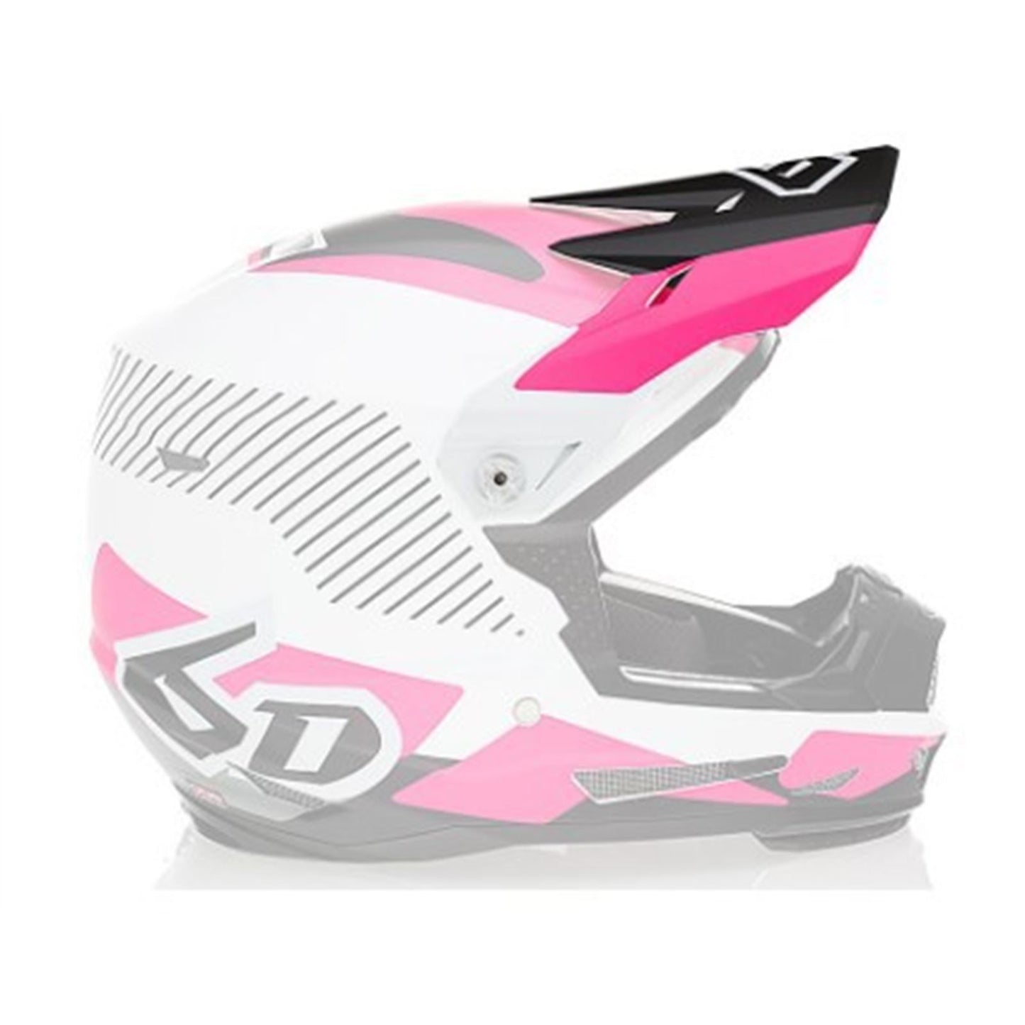 6D Helmets ATR-2Y Visor - Fusion - Pink [MPN: 72-4133]_1150013