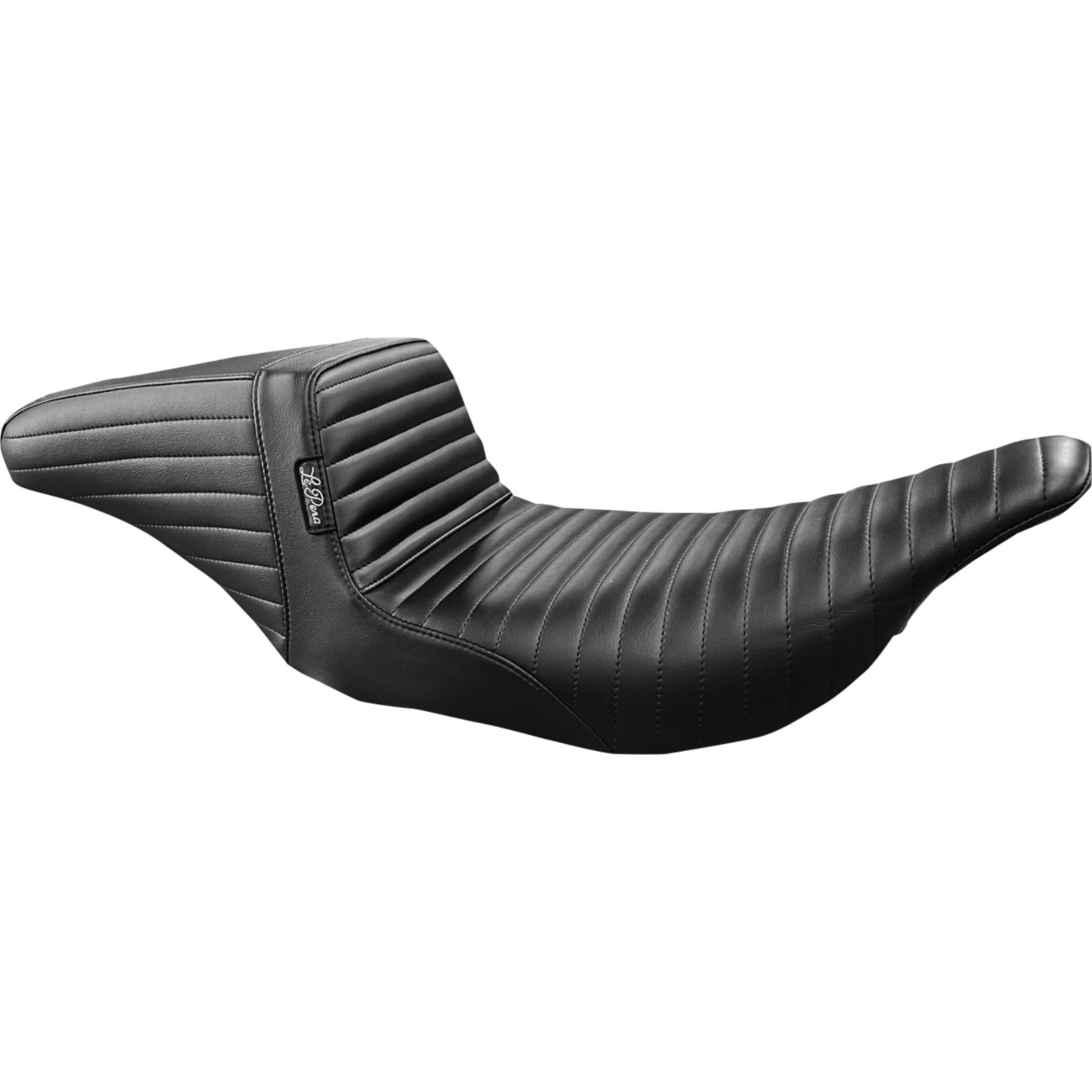 Le Pera Kickflip Seat - Pleated - Black - FL '97-'07 LH-597PT_1149433