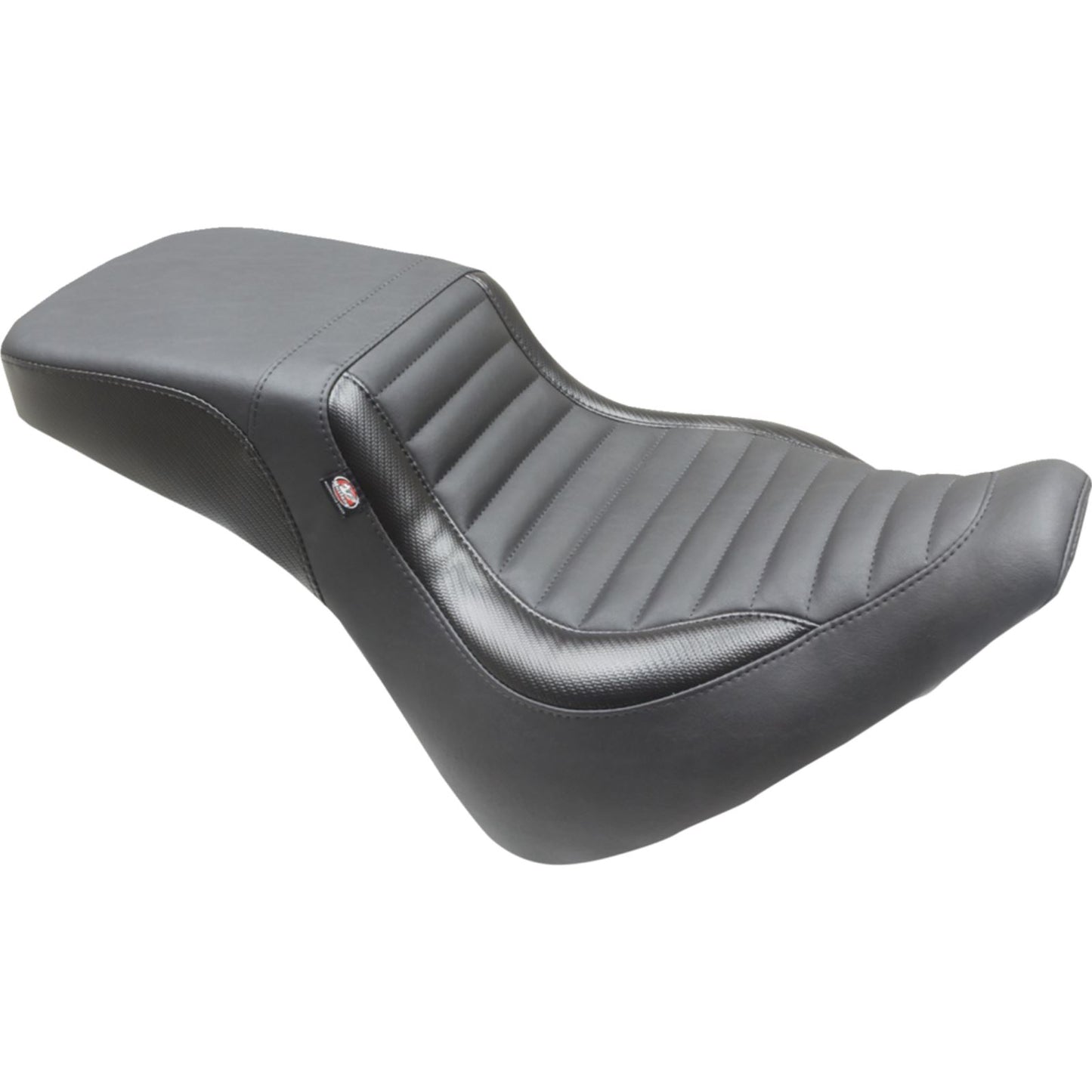 Mustang Motorcycle Products Squareback Seat - Black - Tuck-n-Roll - Breakout '18-'21 76006_1156882