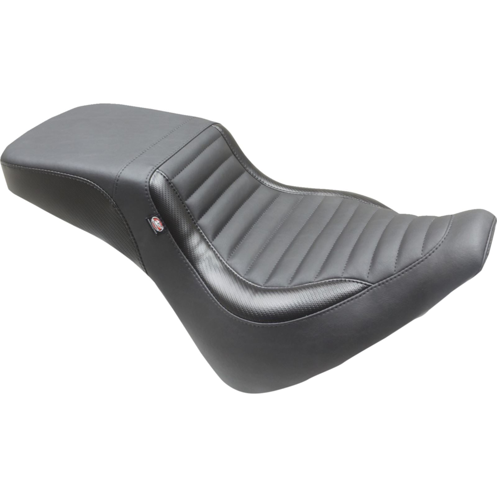 Mustang Motorcycle Products Squareback Seat - Black - Tuck-n-Roll - Breakout '18-'21 76006_1156882