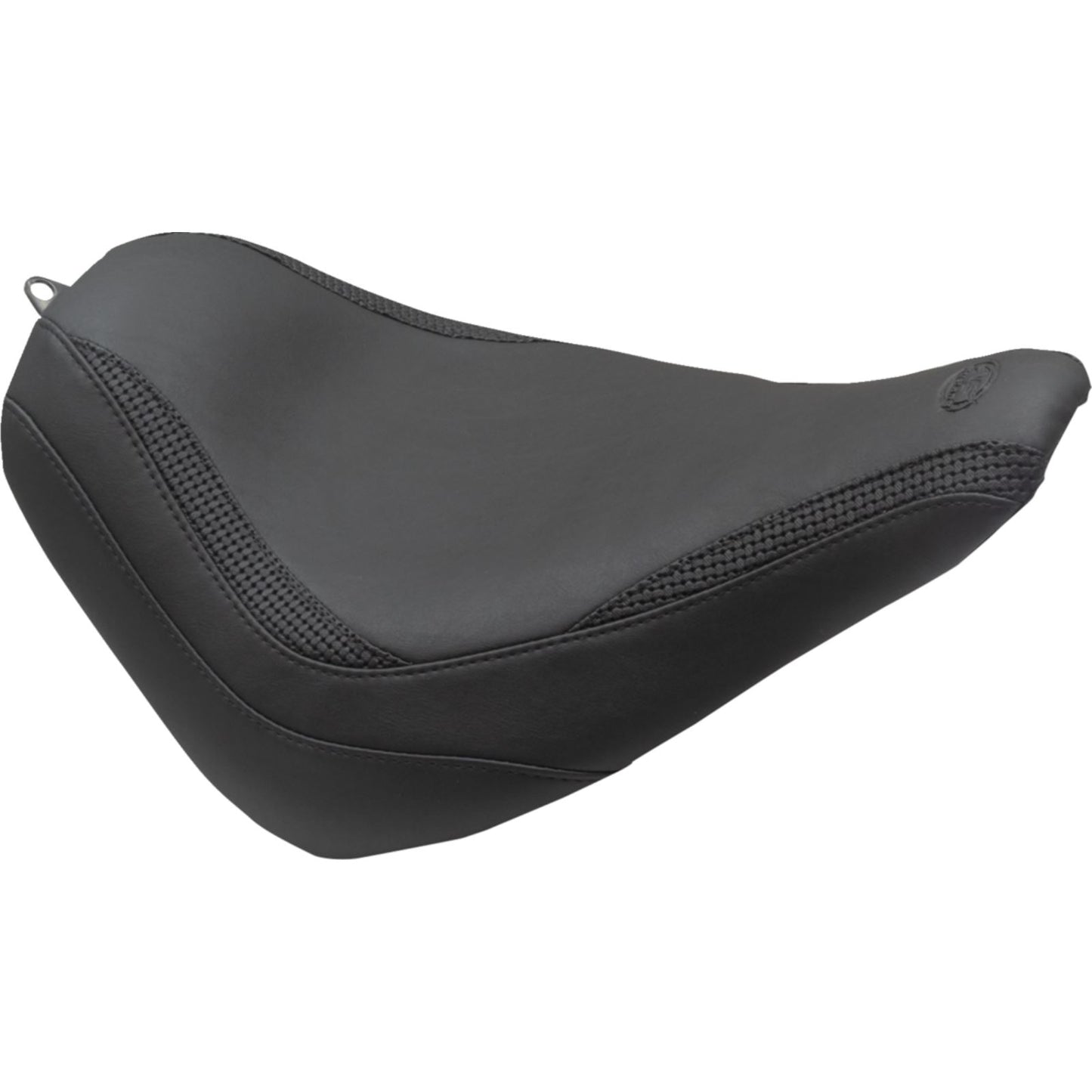 Mustang Motorcycle Products Runaround Seat - Solo - Black - Basketweave - FLSL '18-'21 83071_1156895
