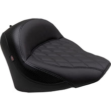 Mustang Motorcycle Products Solo Touring Seat - w/o Driver Backrest - Black - Diamond - Chief '22-'23 88203_1156875