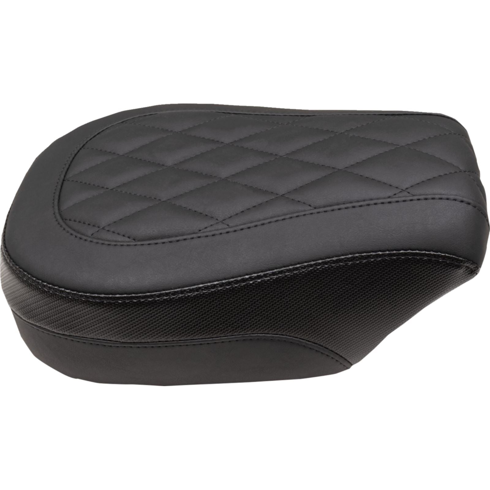 Mustang Motorcycle Products Solo Touring Seat - Passenger - Black - Diamond Stich - Chief '22-'23 88204_1156872