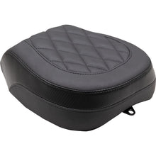 Mustang Motorcycle Products Recessed Passenger Seat - Black - Diamond Stitch - Chief '22-'23 89741_1156865