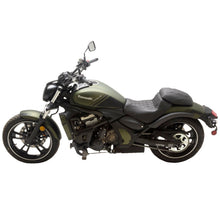 Mustang Motorcycle Products Fastback Seat - Passenger - Black - Diamond Stitch - Vulcan S '15-'23 76432_1156921