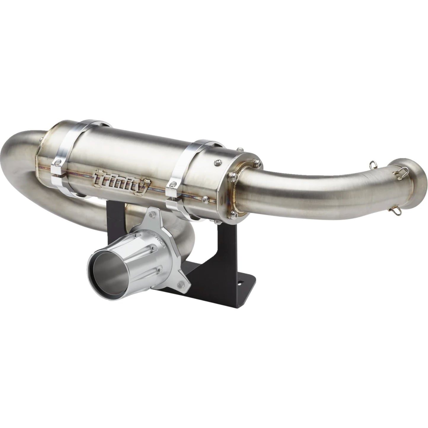 Trinity Racing Center Exit Slip-On Muffler - With Tip for Can-Am [MPN: TR-4184ST]_1400213
