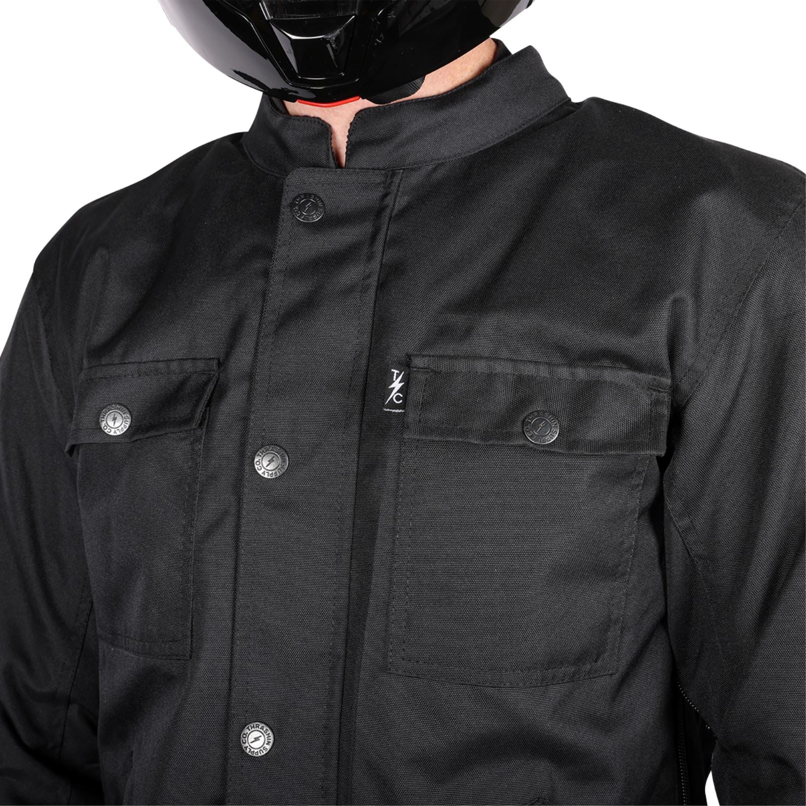 Thrashin Supply Company Atlas v2 Riding Jacket - Black_1149427