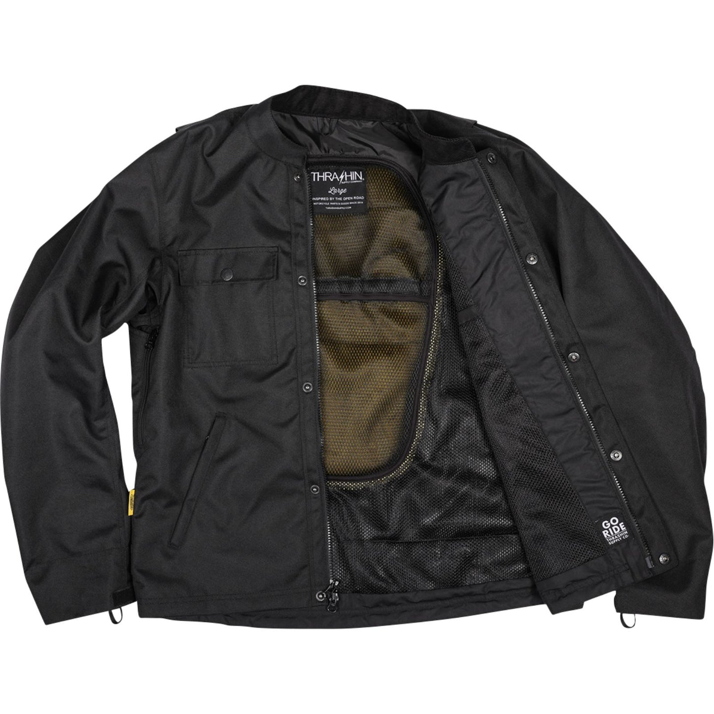 Thrashin Supply Company Atlas v2 Riding Jacket - Black_1149417