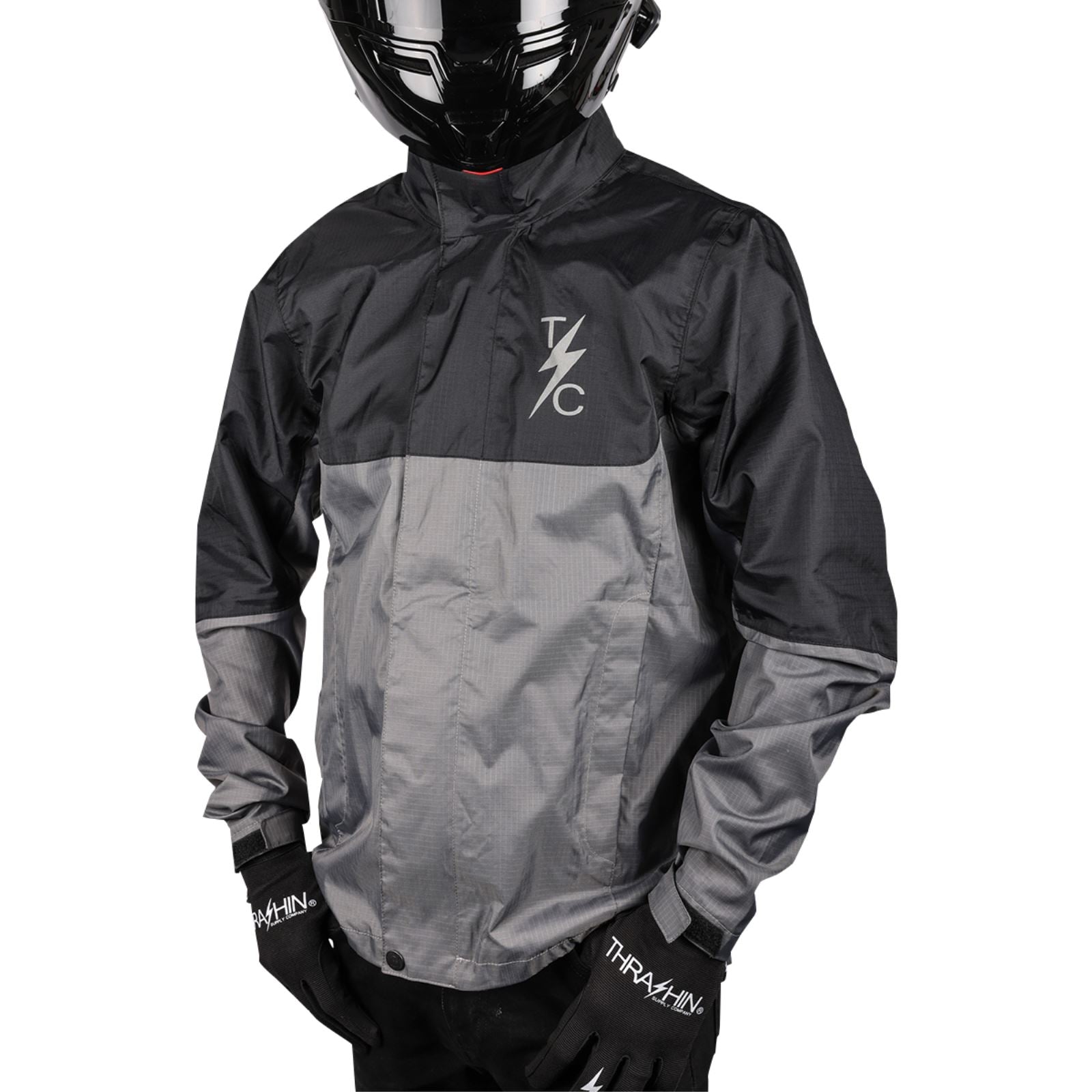 Thrashin Supply Company Waterproof Mission Rain Jacket_1149484