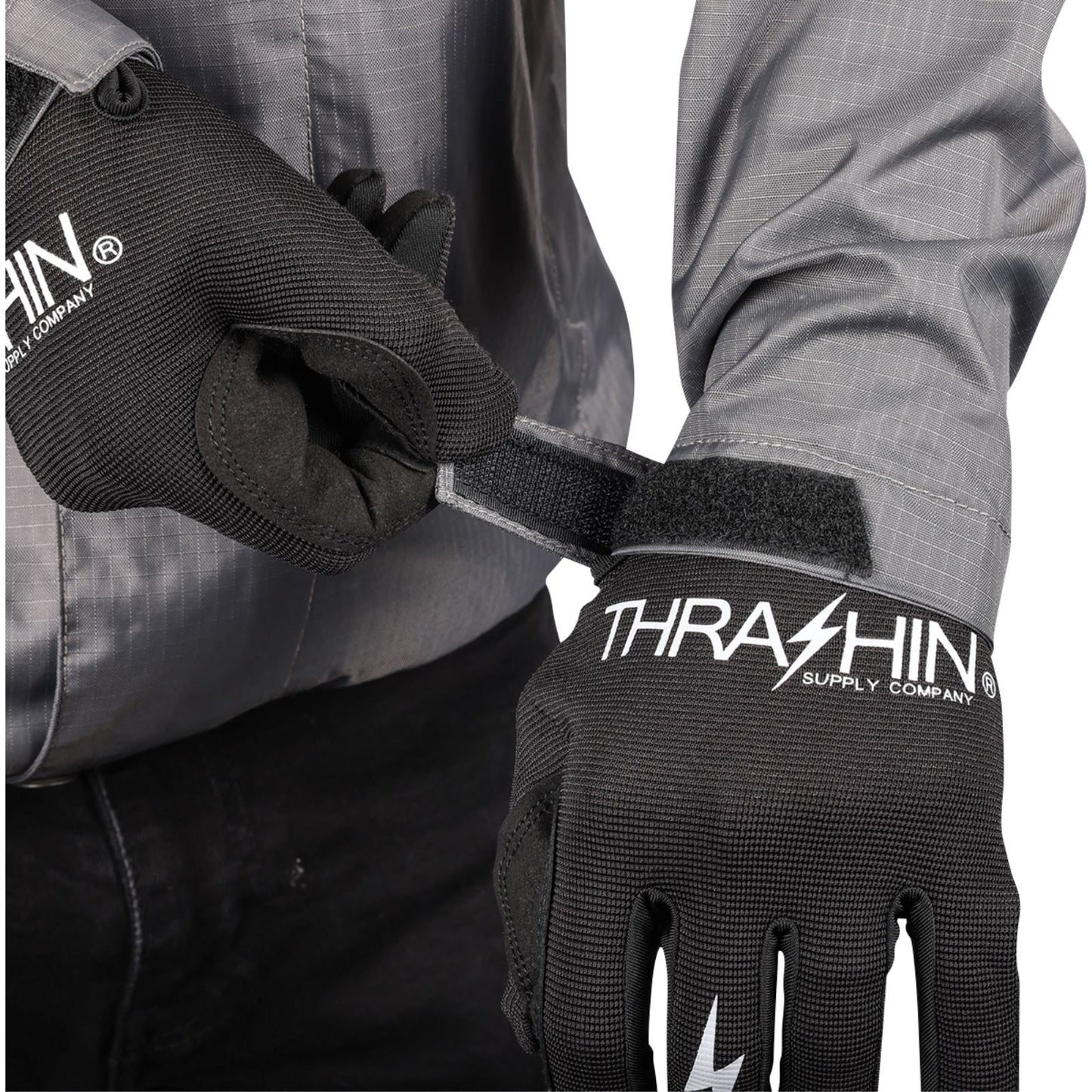 Thrashin Supply Company Waterproof Mission Rain Jacket_1149463