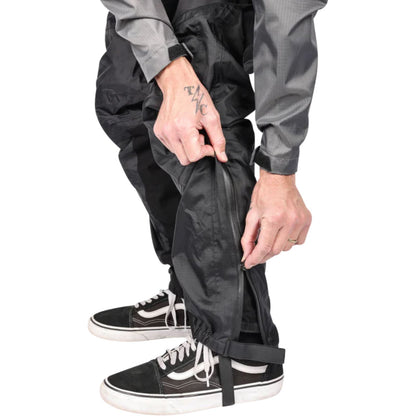 Thrashin Supply Company Mission Rain Pants - Black - S/M [MPN: TMJ-08-08]_1149527