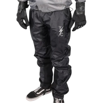 Thrashin Supply Company Mission Rain Pants - Black - S/M [MPN: TMJ-08-08]_1149528