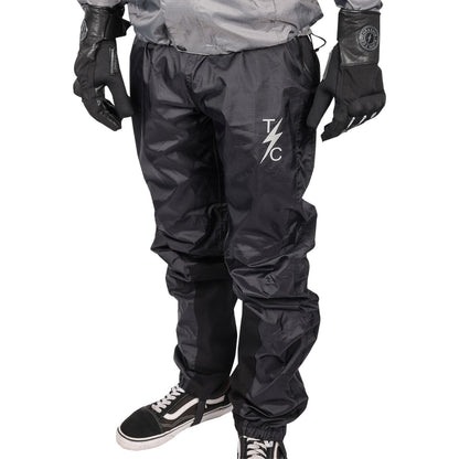 Thrashin Supply Company Mission Rain Pants - Black - S/M [MPN: TMJ-08-08]_1149529