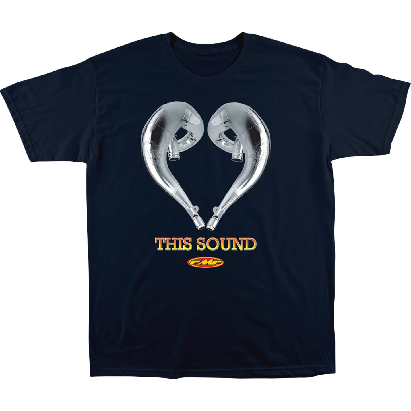 FMF Racing Love This Sound T-Shirt - Navy - 2XL SP23118915NVY2X_1149605