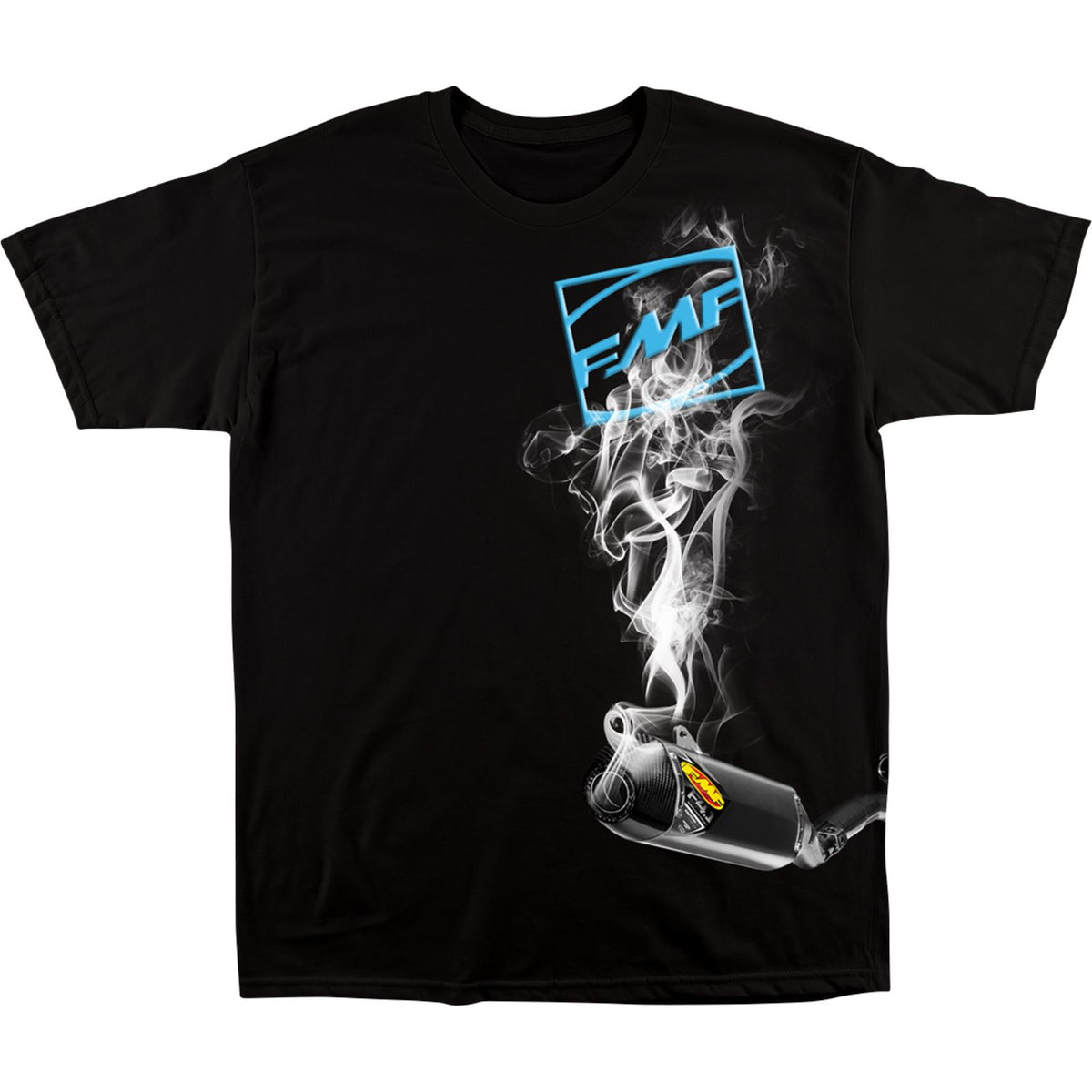 FMF Racing Boxcage T-Shirt - Black - Medium [MPN: SP23118916BLKM]_1149606