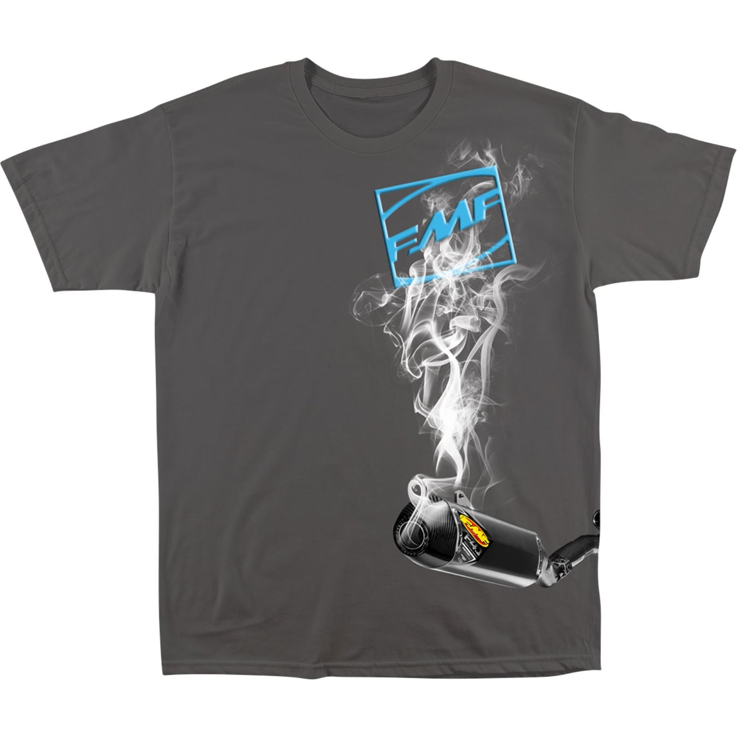 FMF Racing Boxcage T-Shirt - Charcoal - XL [MPN: SP23118916CHAXL]_1149562