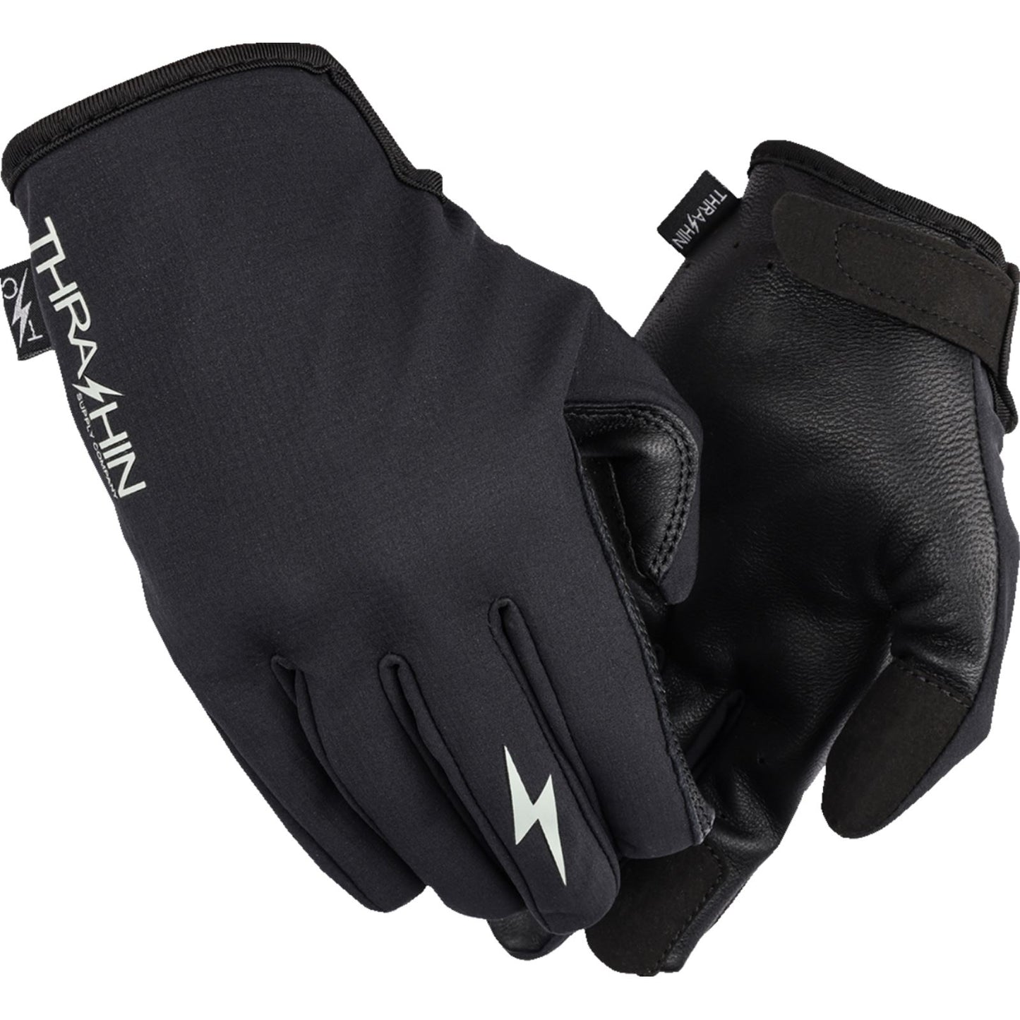 Thrashin Supply Company Windbreaker Stealth Gloves - Black_1170792