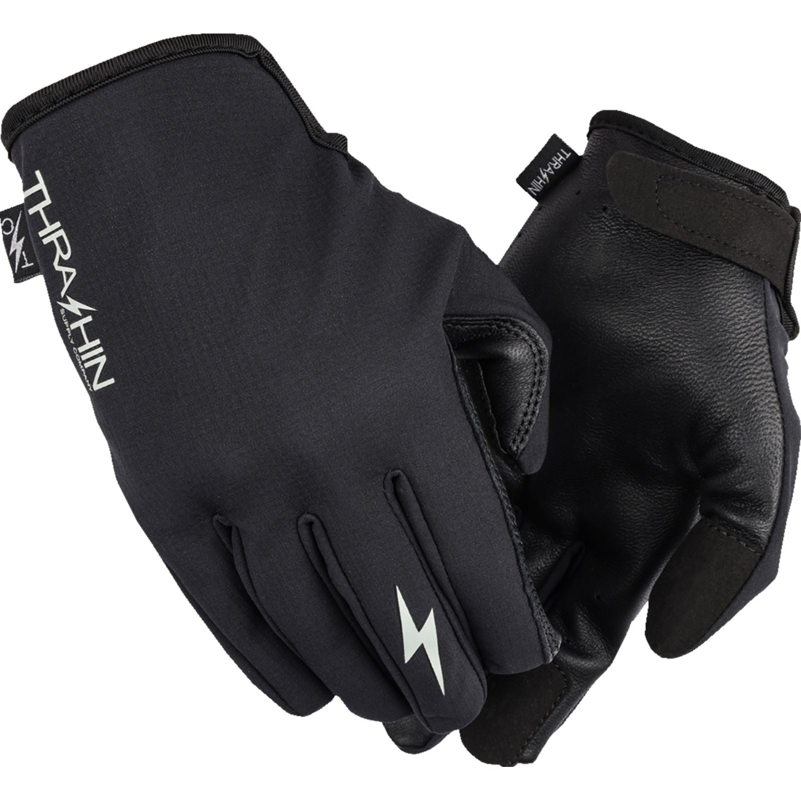 Thrashin Supply Company Windbreaker Stealth Gloves - Black_1170792