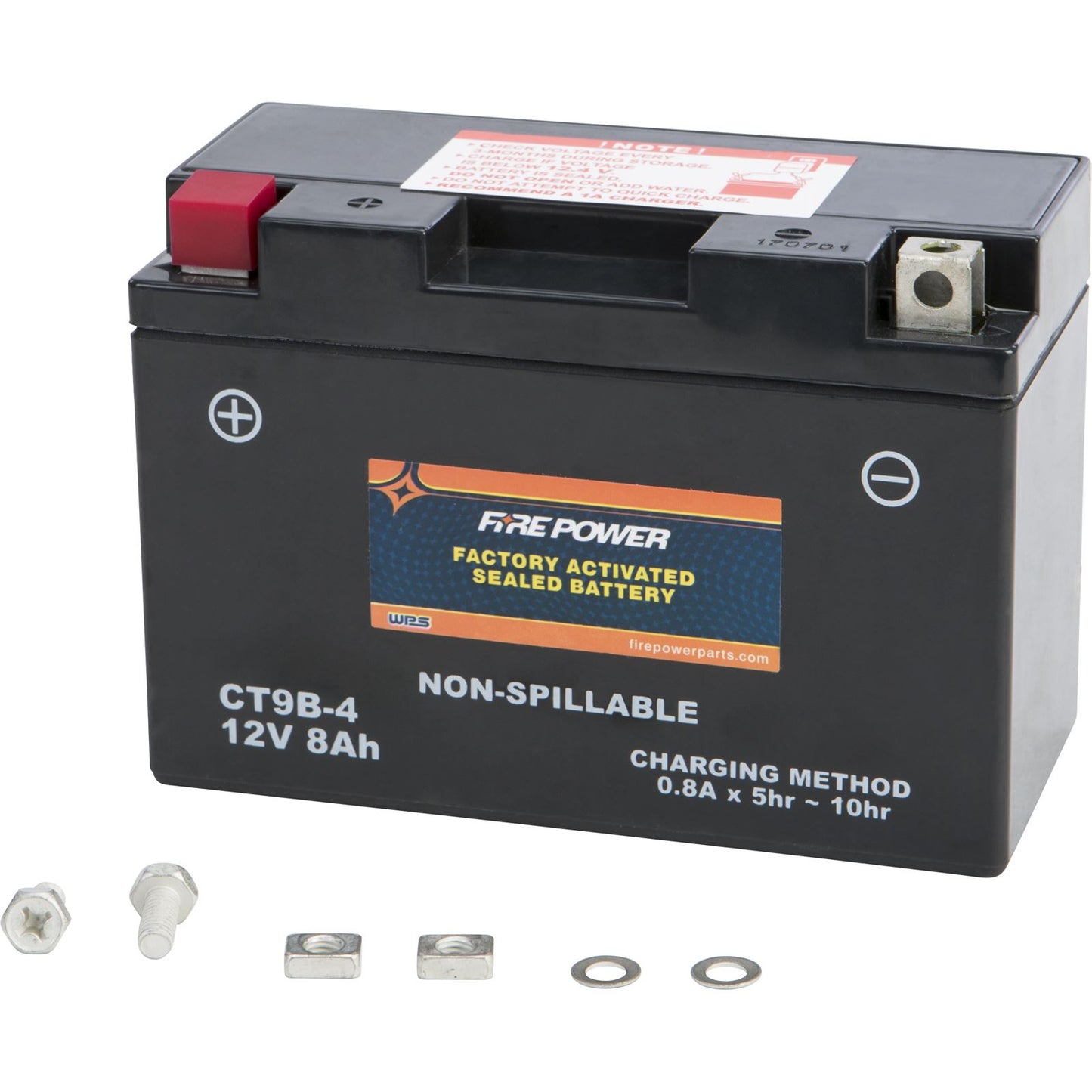 Fire Power Battery CT9B-4 Sealed Factory Activated CT9B-4_195613