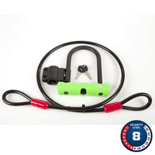 ABUS Ultra Mini + Cobra U-Lock and Cable - 12mm x 140mm x 150mm [MPN: 345968]_1149676