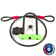 ABUS Ultra Mini + Cobra U-Lock and Cable - 12mm x 150mm x 180mm [MPN: 345975]_1149678