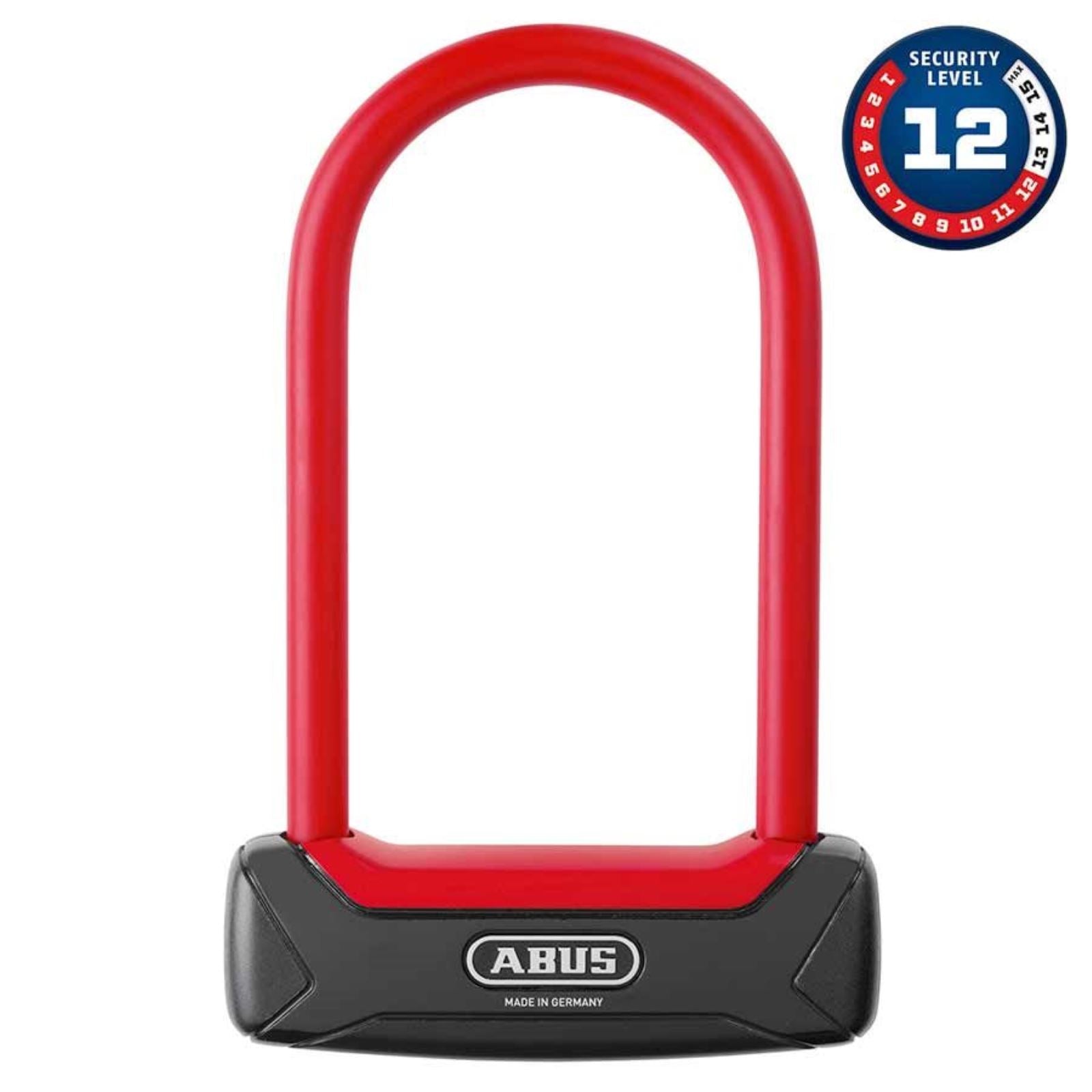 ABUS Granit Plus 640 U-Lock - 12mm x 83mm x 150mm - Red [MPN: 397042]_1149680
