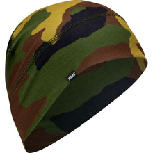 Zan SportFlex® Helmet Liner/Beanie - Woodland Camo [MPN: WHLL008]_1368511