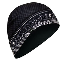 Zan SportFlex® Helmet Liner/Beanie - Classic Carbon Weave [MPN: WHLL129]_1302623