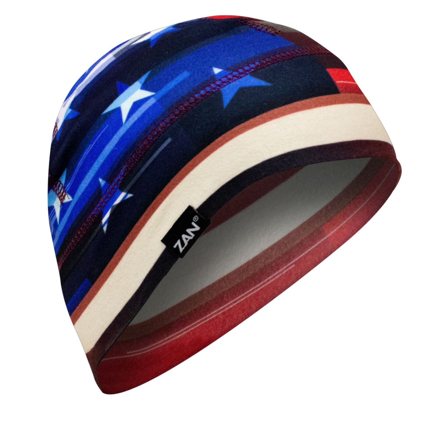 Zan SportFlex® Helmet Liner/Beanie - Distressed Flag [MPN: WHLL150]_1302627