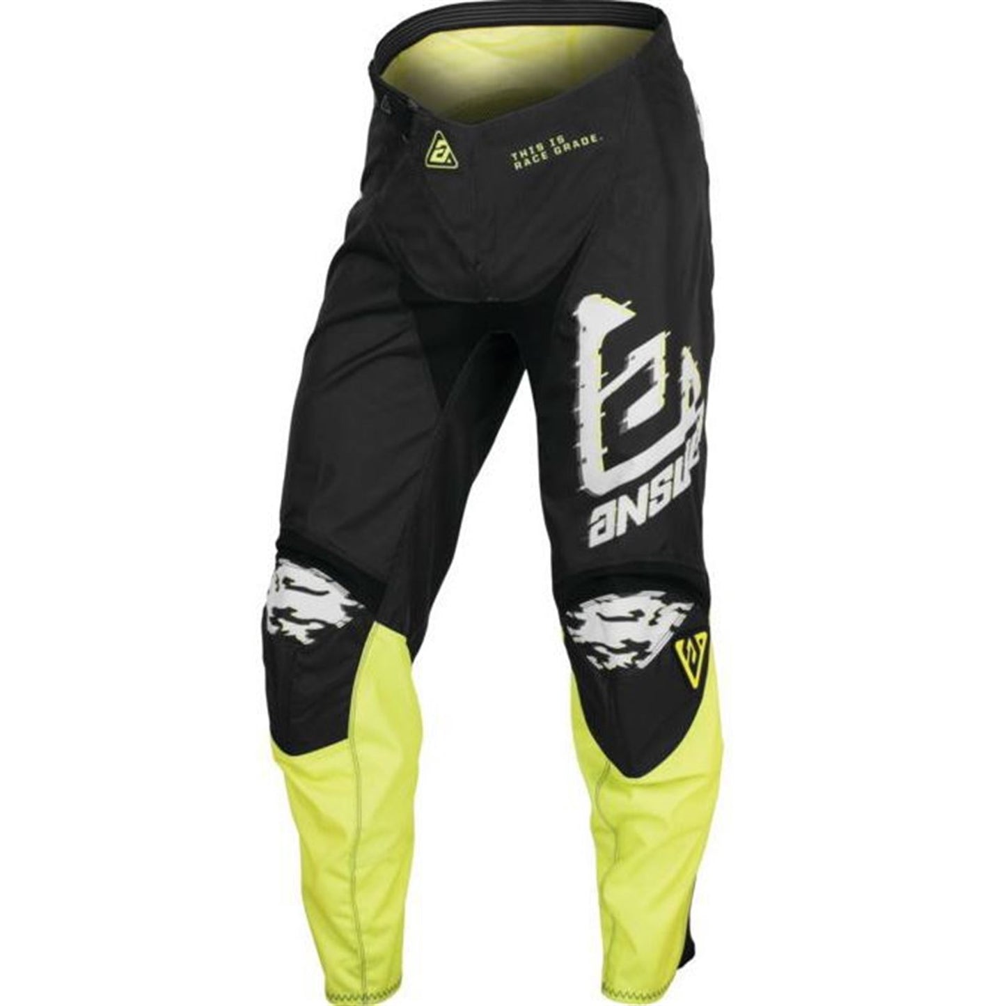 Youth A23.5 Syncron Meltdown Pants - Grey/Hyper Acid/Black - Size 18_1153488