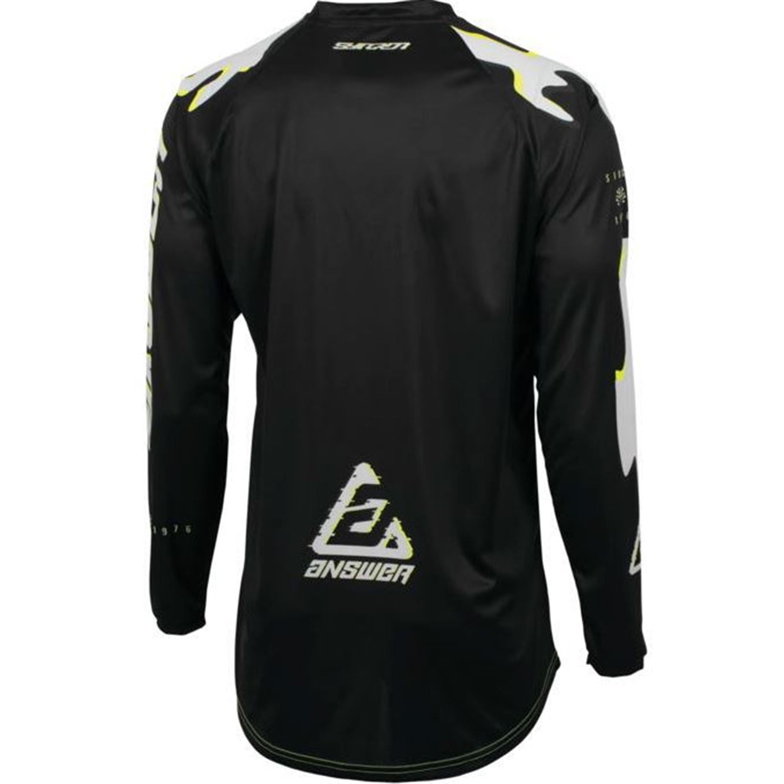 Answer Men's A23.5 Syncron Meltdown Jersey - Grey/Hyper Acid/Black_1153551