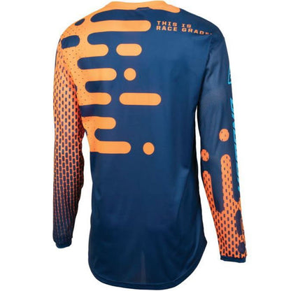 Answer Men's A23.5 Arkon Boost Jersey - Navy/Hyper Orange/Light Blue - 2XL 447968_1153573