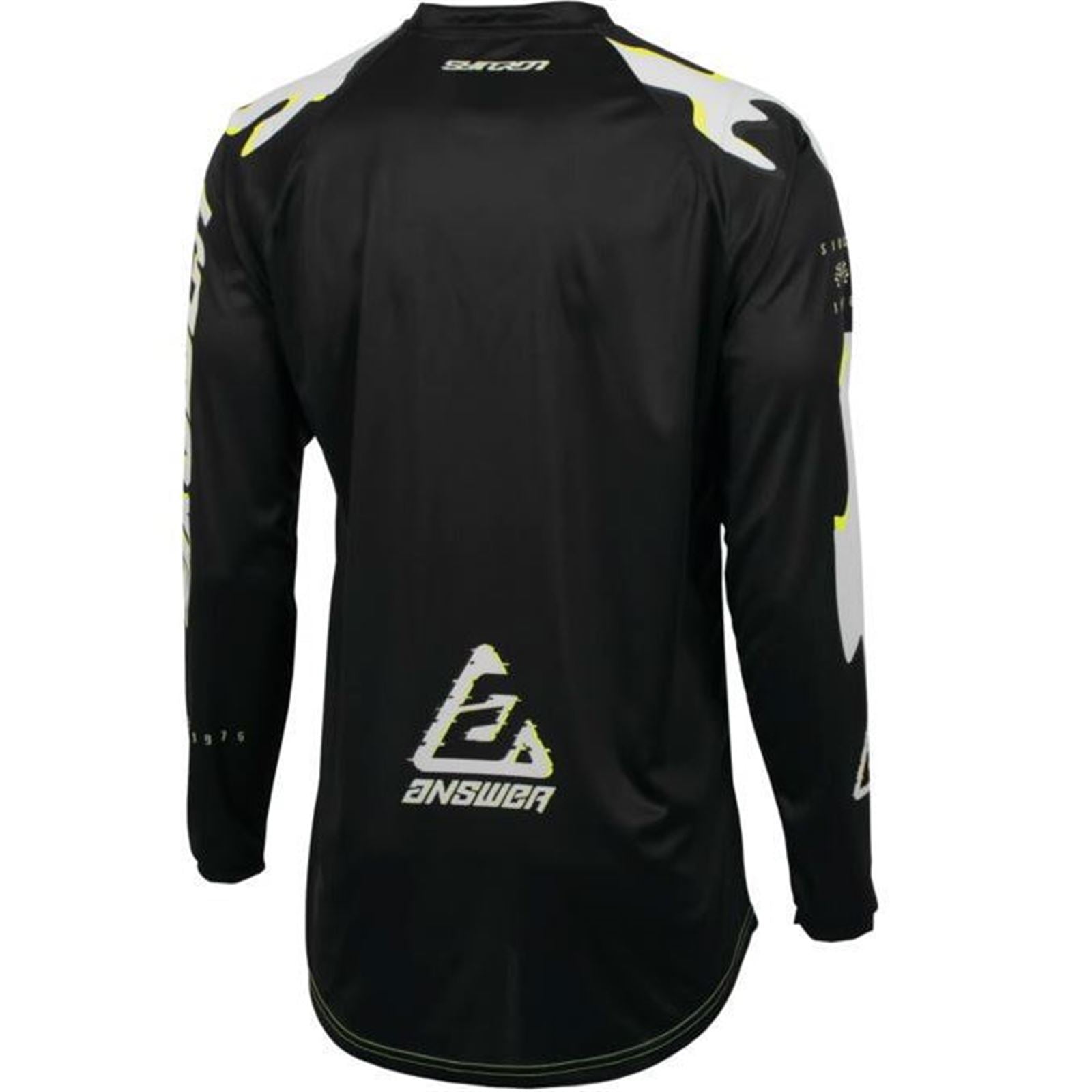 Answer Youth A23.5 Syncron Meltdown Jersey - Grey/Hyper Acid/Black_1153628