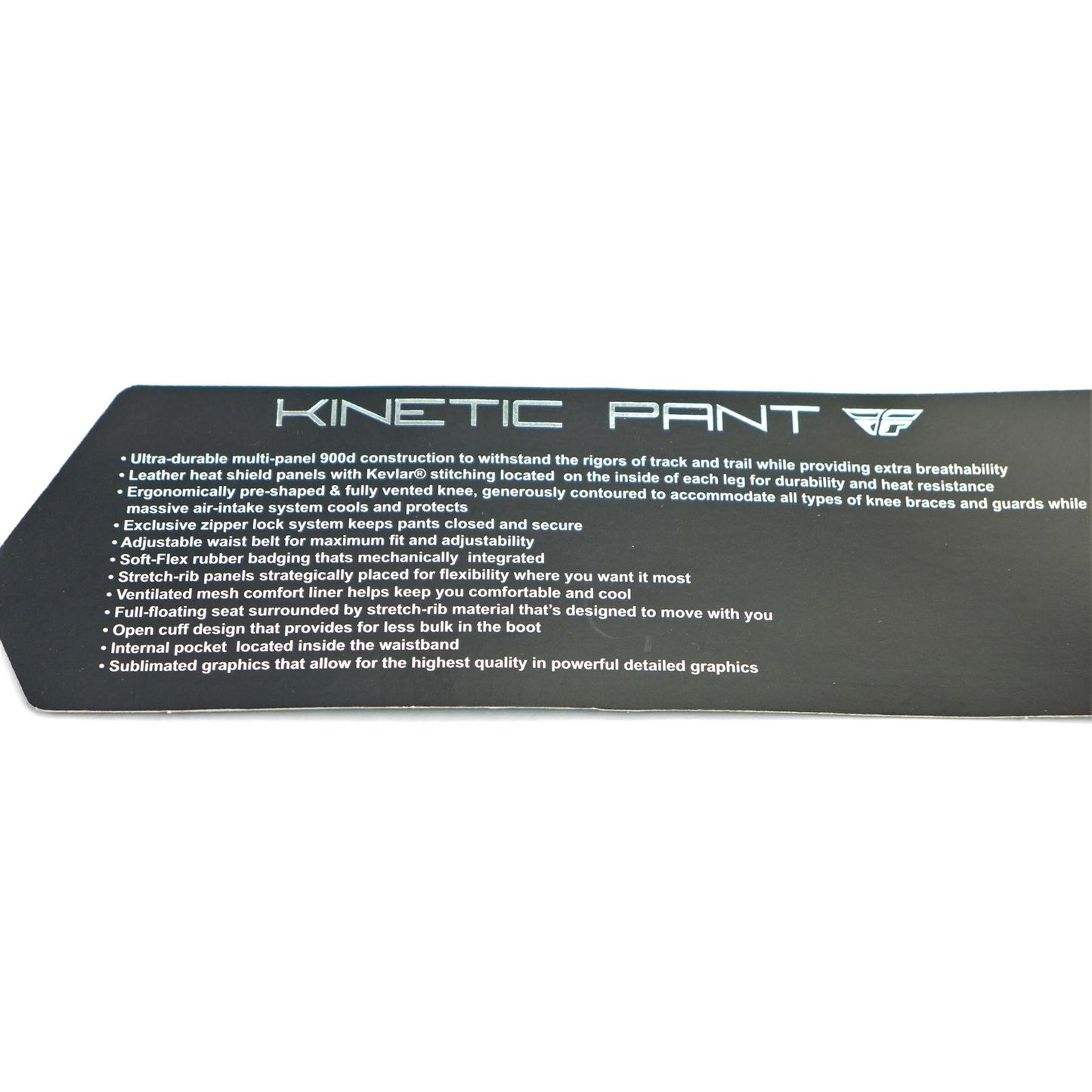 Fly Racing FLY MX Kinetic Outlaw Pants Black/Hi-Vis Waist 20 inches CLOSEOUT 371-53020_1151908