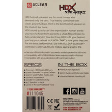 UClear HDX Helmet Speakers 47mm Diameter 3.5mm Jack 111045_1166987