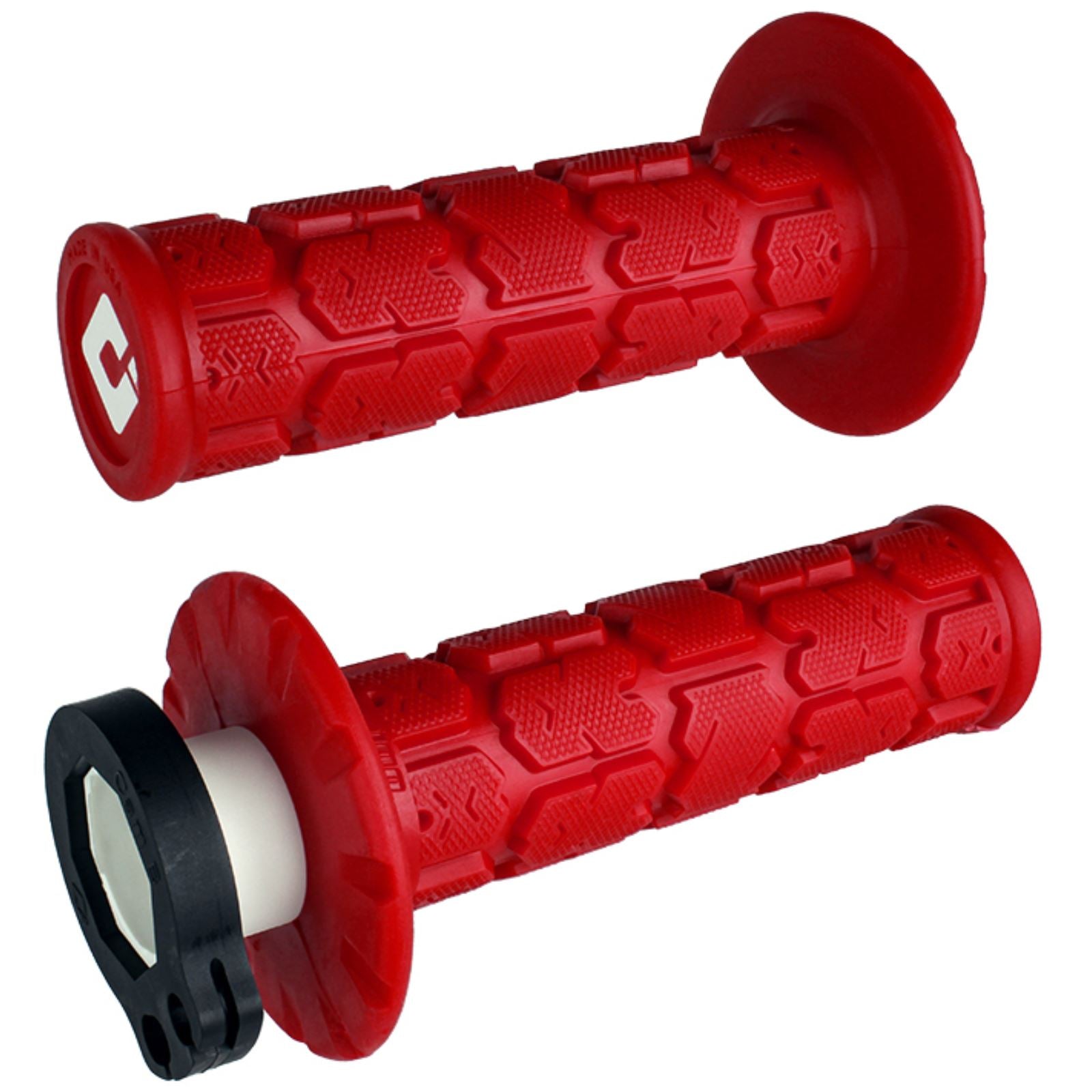 ODI Grips - Rogue - MX - Lock-On - Dark Red [MPN: H36RGDR]_1154059