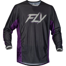 Fly Racing Kinetic Mesh Rave Jersey - Black/Purple/Silver - 2XL [MPN: 377-3102X]_1154087