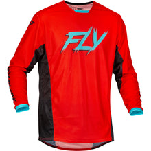 Fly Racing Kinetic Mesh Rave Jersey - Red/Black/Mint - Small [MPN: 377-312S]_1154118