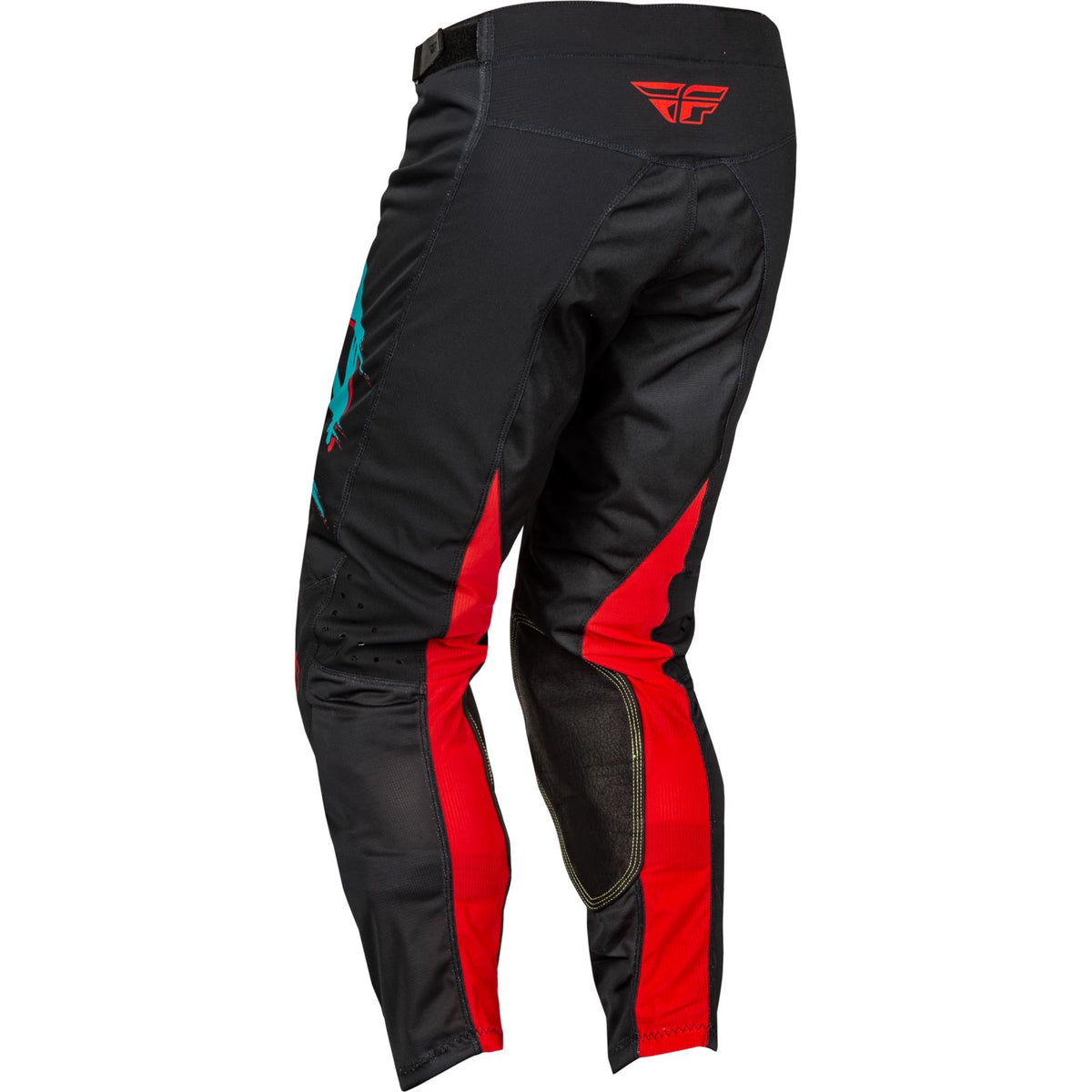 FLY Racing Kinetic Mesh Rave Pants - Red/Black/Mint_1154183