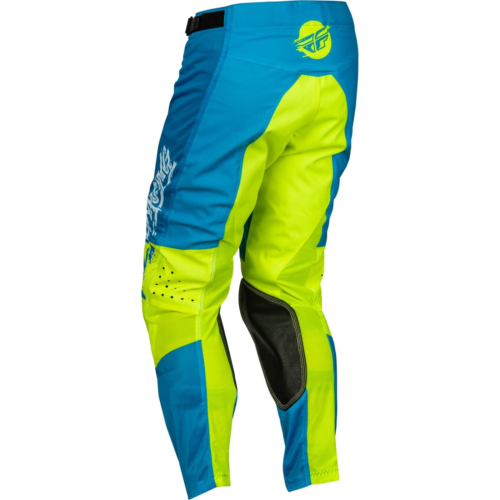 Fly Racing Youth Kinetic Mesh Khaos Pants - Blue/White/Hi-Vis - Size 24 [MPN: 377-34224]_1154329