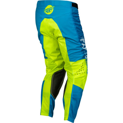 Fly Racing Youth Kinetic Mesh Khaos Pants - Blue/White/Hi-Vis - Size 24 [MPN: 377-34224]_1154330