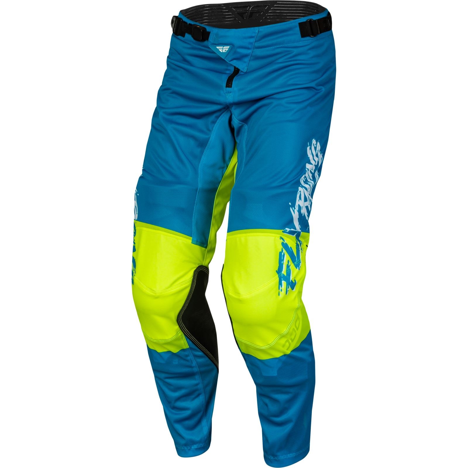 Fly Racing Youth Kinetic Mesh Khaos Pants - Blue/White/Hi-Vis - Size 24 [MPN: 377-34224]_1154331