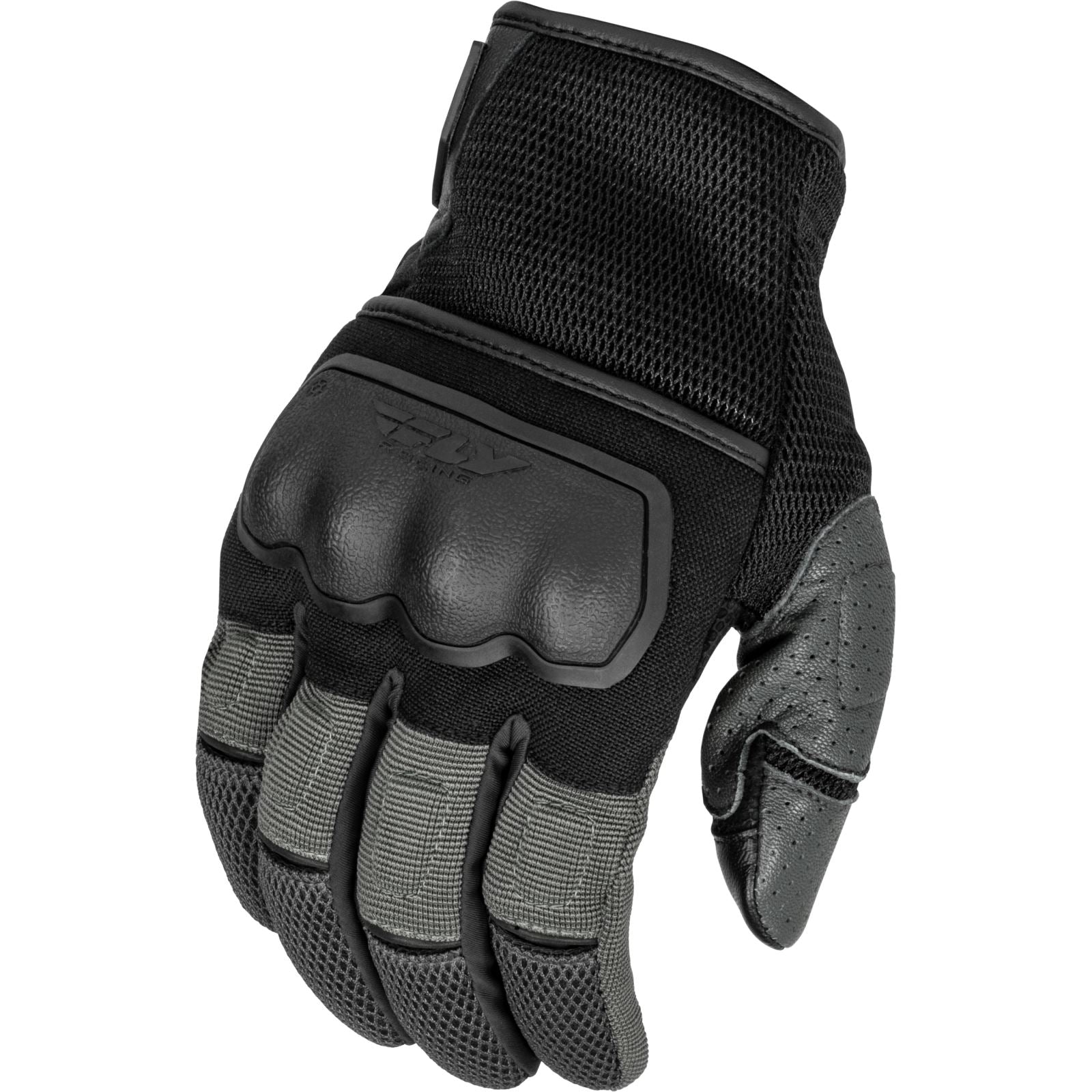Fly Racing Coolpro Force Gloves - Black/Grey - Small 476-4126S_1154364