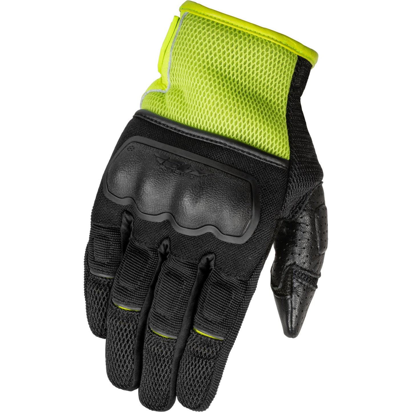 Fly Racing Coolpro Force Gloves - Black/Hi-Vis - Large 476-4128L_1154362