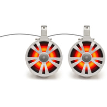 Ecoxgear 8" Speakers - One Amplified/One Non-Amplified - White - 2/Pack [MPN: SEI-ETAMP7708]_1154612